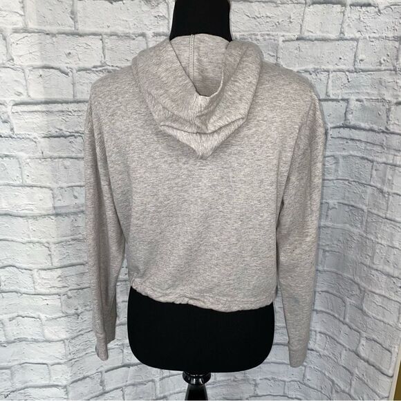 CK One by Calvin Klein crop hoodie sleepwear w/drawstring tie Sz S - Picture 9 of 9